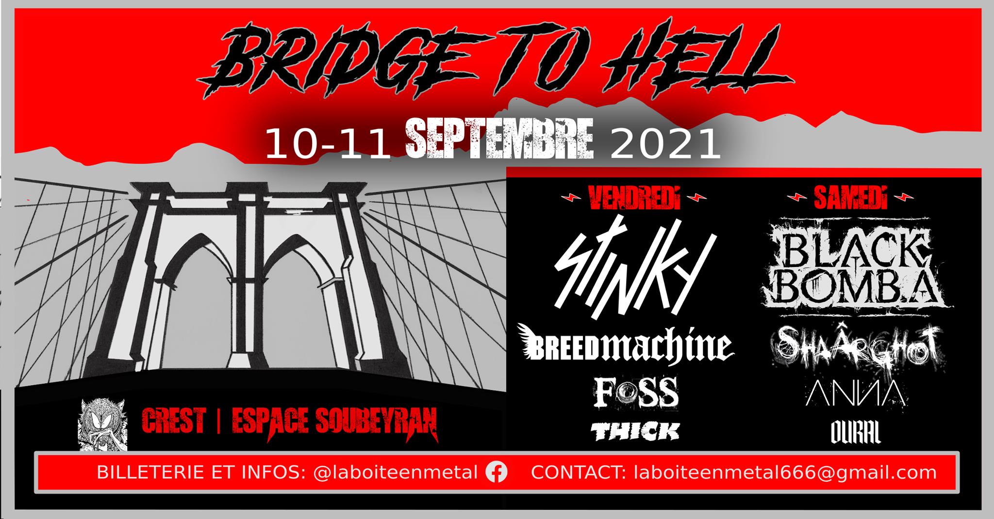 Un pont vers l&rsquo;Enfer érigé à Crest !