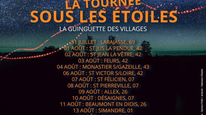 La Tournée sous les Étoiles se profile à l&rsquo;horizon