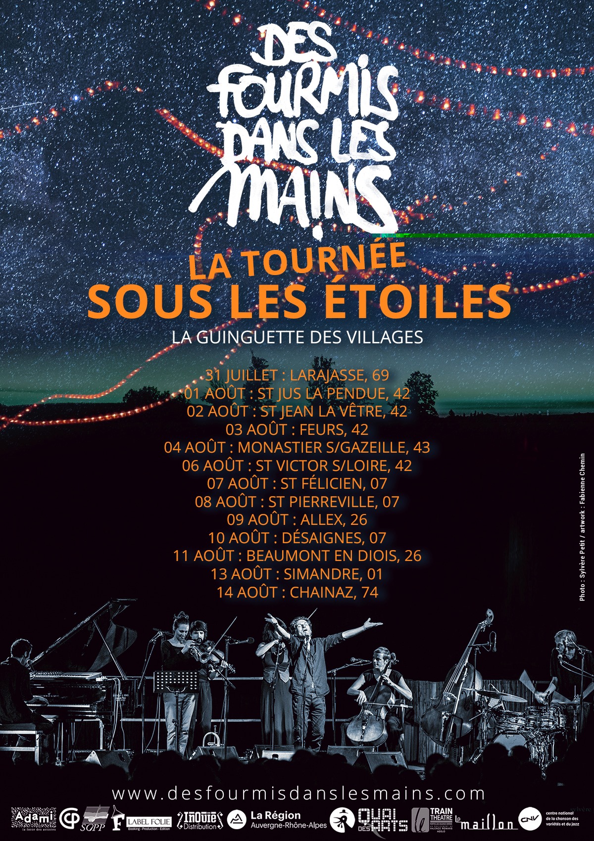La Tournée sous les Étoiles se profile à l&rsquo;horizon