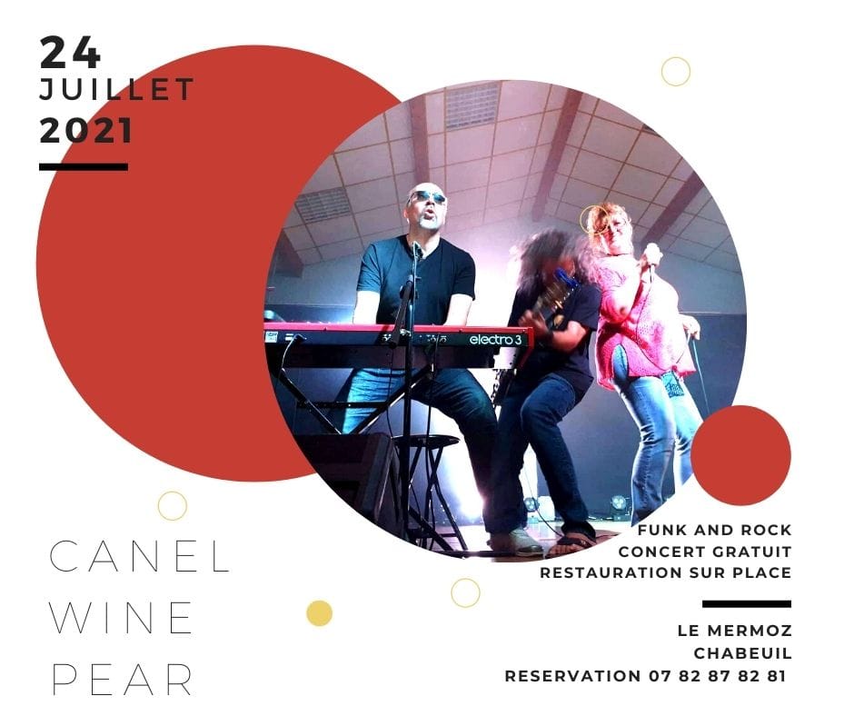 De la ville à la scène pour Canel Wine Pear !