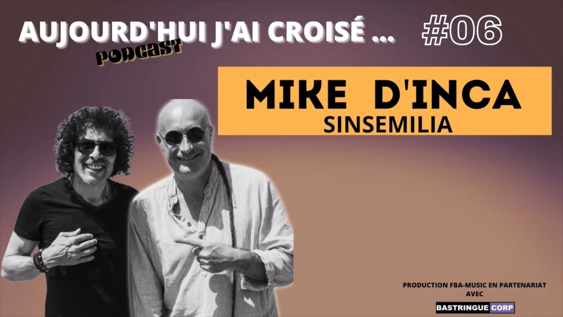 Aujourd&rsquo;hui, j&rsquo;ai croisé : Mike d&rsquo;Inca