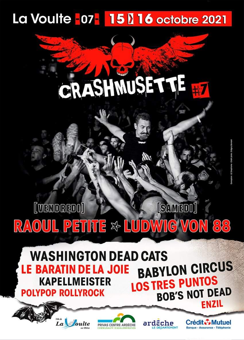 REPORTÉ – La Septième édition du Crashmusette sur les rails