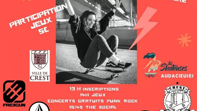 Girls’ Skate Party à Crest !