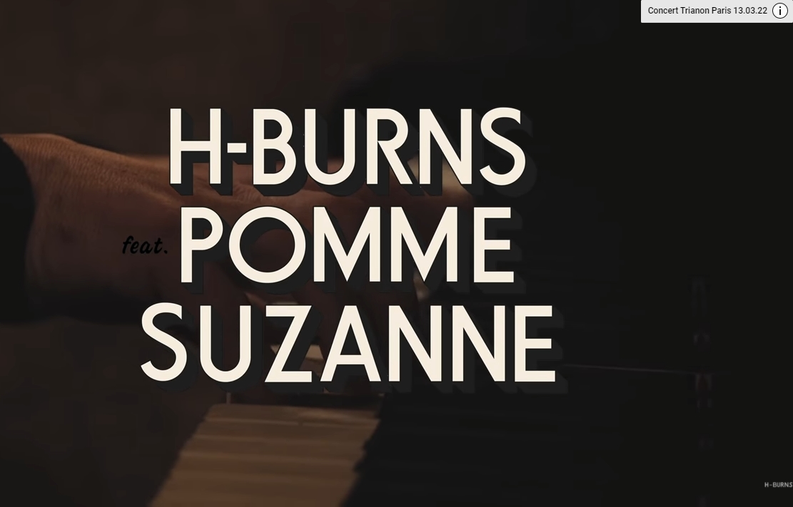 Quand H-Burns enregistre Suzanne avec Pomme