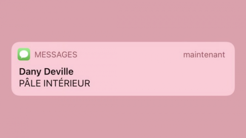 Un clip pour Dany Deville : Pâle intérieur !