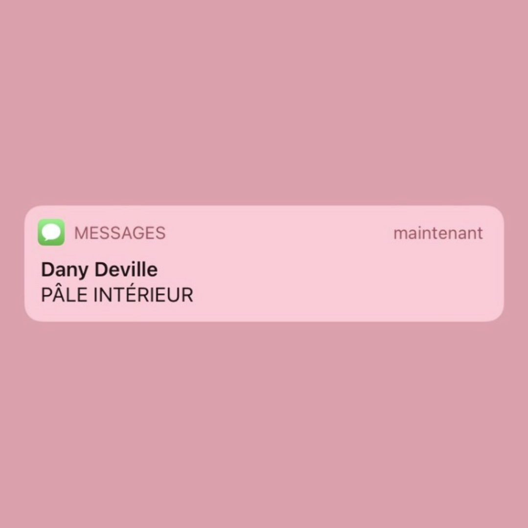 Un clip pour Dany Deville : Pâle intérieur !