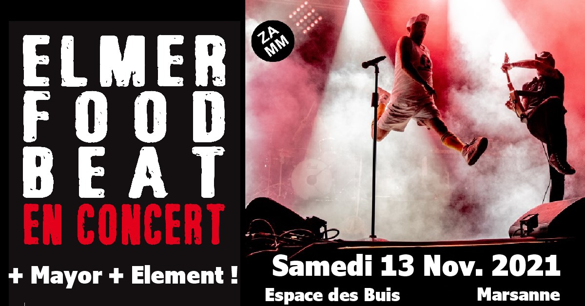 Elmer Food Beat en concert à Marsanne !
