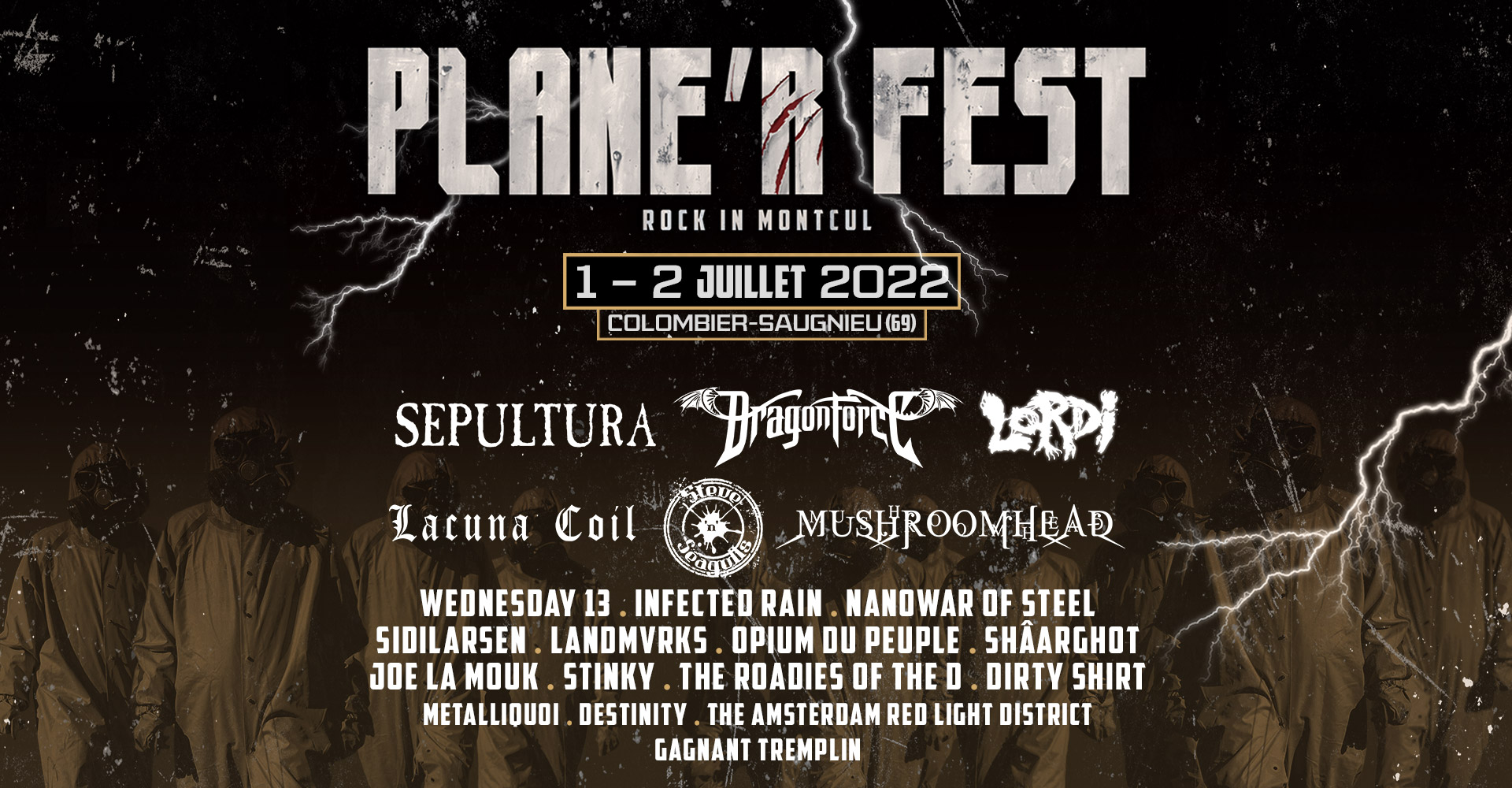 Plane&rsquo;R Fest 2022 : Rock again in Montcul !