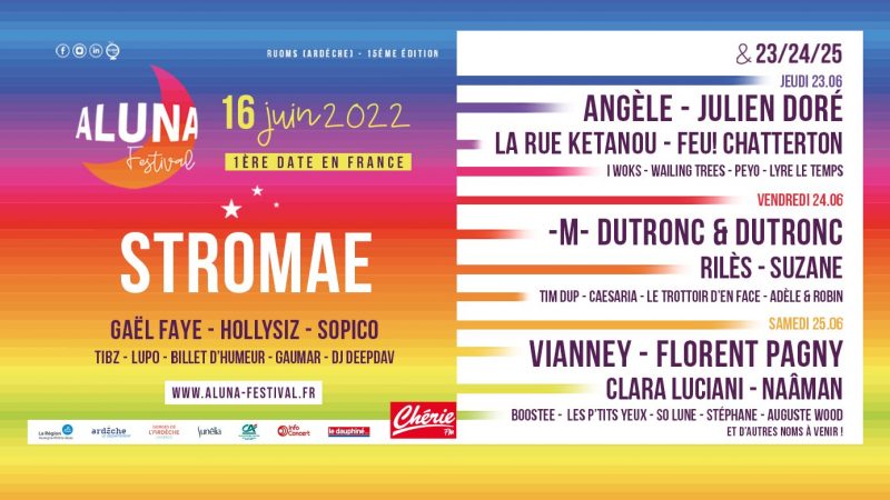Aluna Festival 2022 : Onze de plus !