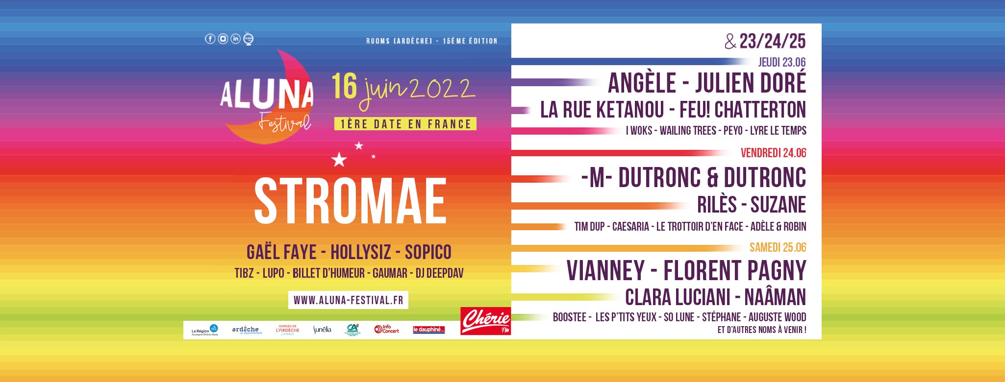 Aluna Festival 2022 : Onze de plus !