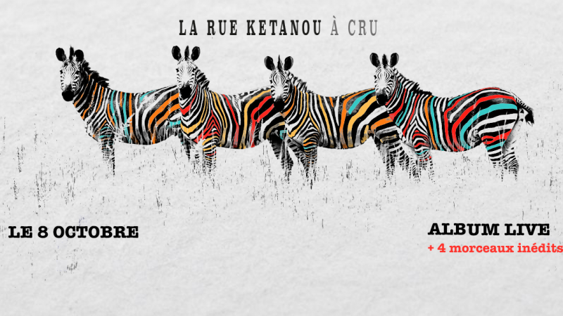 La Rue Kétanou chevauche le zèbre À cru