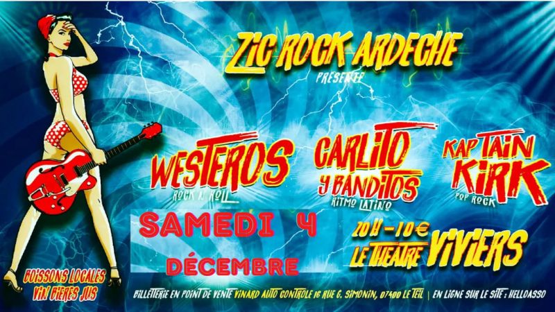 Zic Rock Ardèche présente sa deuxième soirée