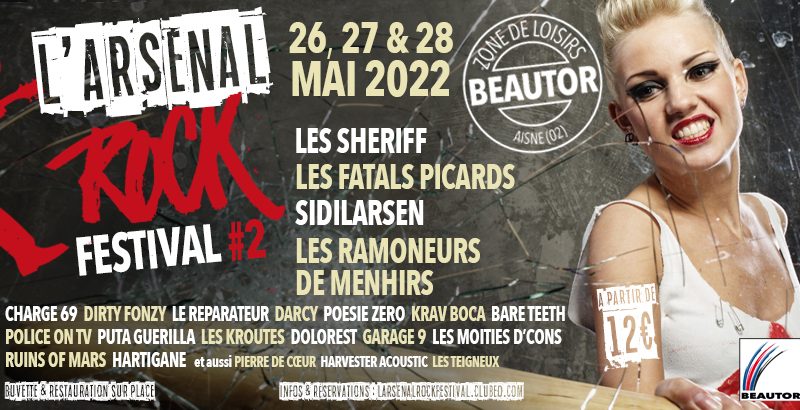 L&rsquo;Arsenal Rock Festival est de retour !