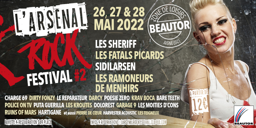 L&rsquo;Arsenal Rock Festival est de retour !