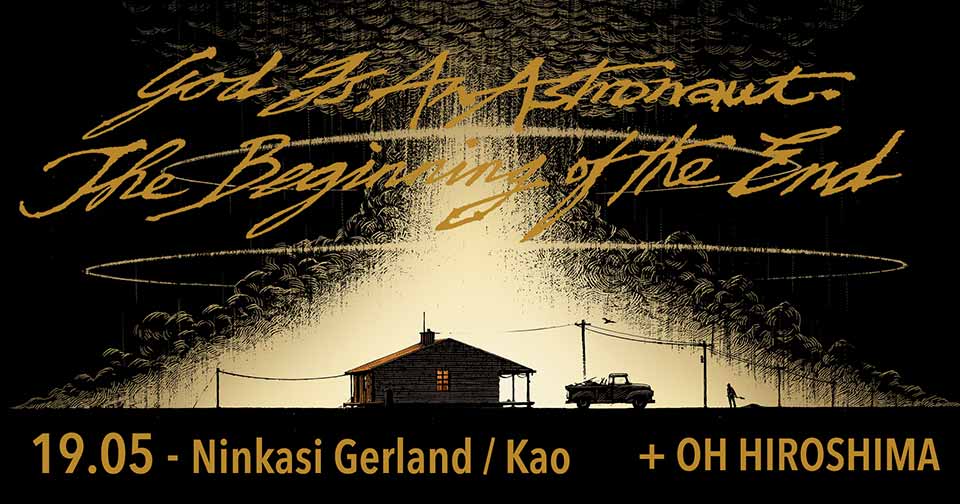 Retour sur le concert God Is An Astronaut + Oh Hiroshima au Kao