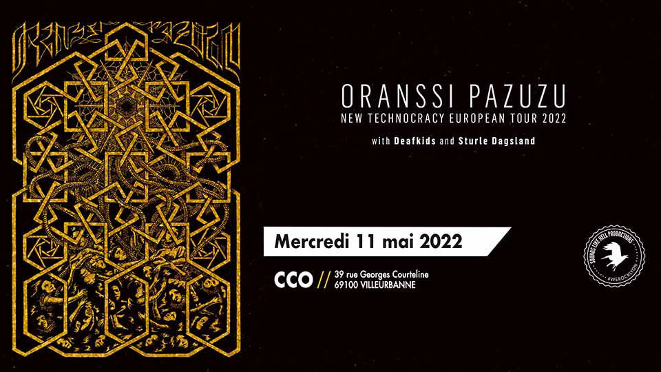 Retour de concert : STURLE DAGSLAND / DEAFKIDS / ORANSSI PAZUZU au CCO