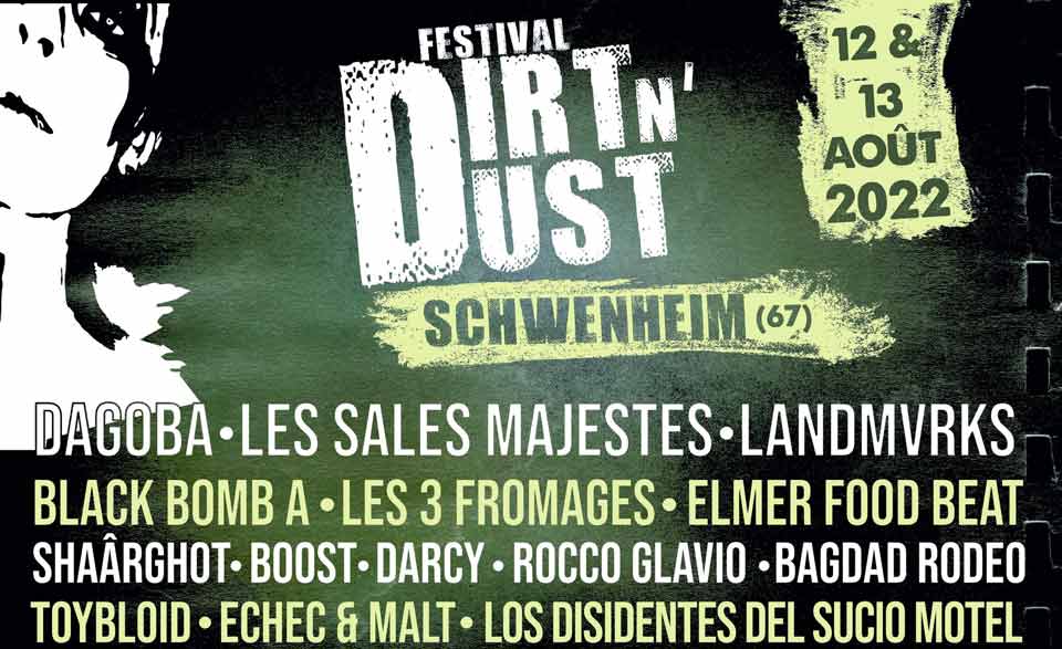 Reporté – Découvrez la programmation du Dirt N&rsquo; Dust Fest première édition !