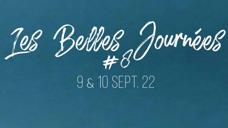 Les Belles Journées reviennent (et on ne parle météo) !