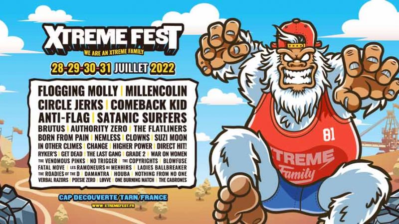 Découvrez la programmation du XtremeFest 2022 !