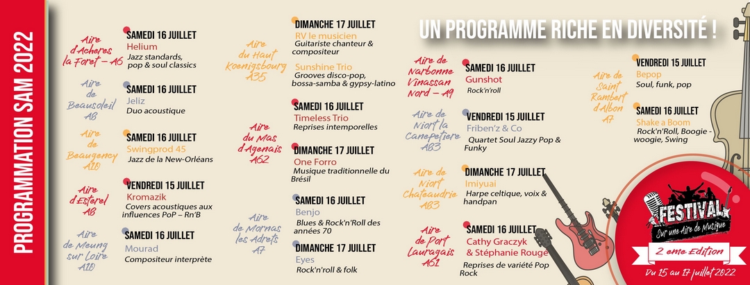 Festival : Sur une aire de musique 2022