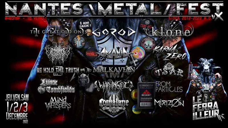 Nantes Metal Fest 2022 : les dix ans !