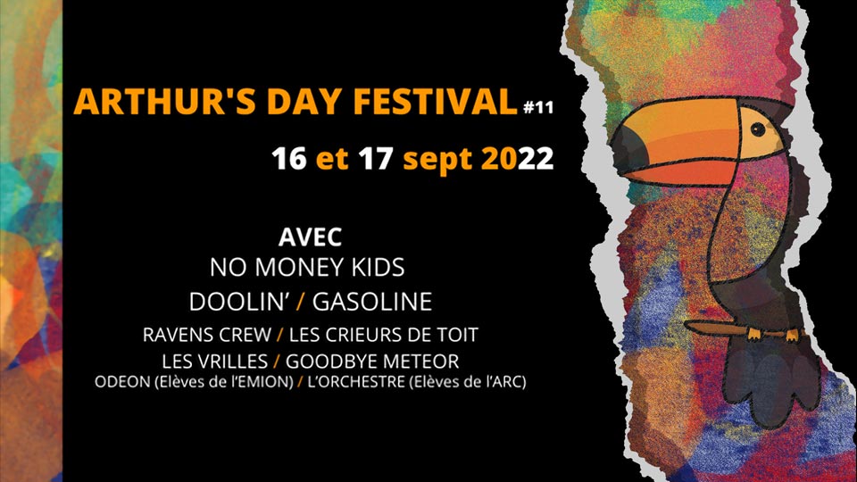 Arthur&rsquo;s Day Festival #11 (16-17 septembre 2022)