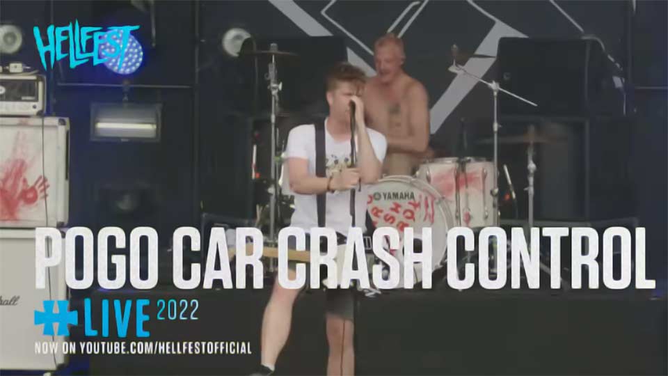 Pogo Car Crash Control au Hellfest 2022 [Concert]