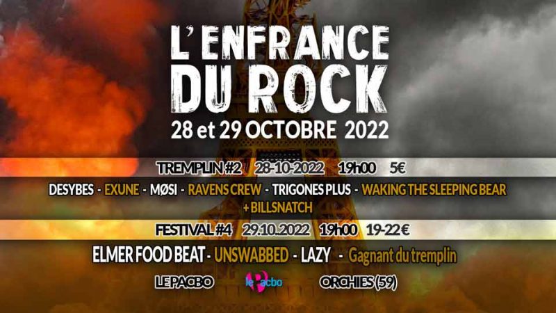 Festival L&rsquo;enFrance du Rock #4 (2022)