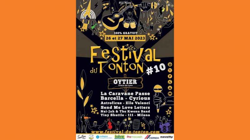 Programmation du Festival du Tonton 2023