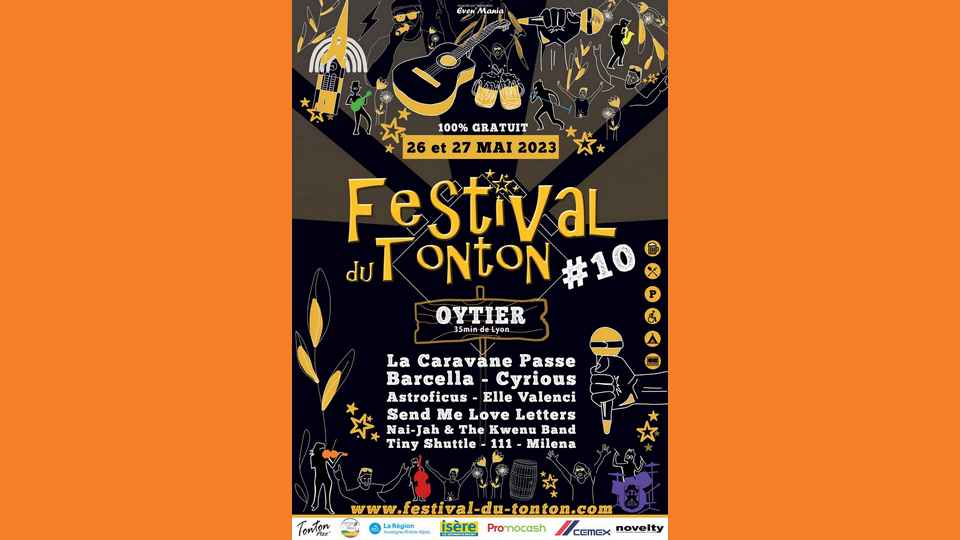 Programmation du Festival du Tonton 2023