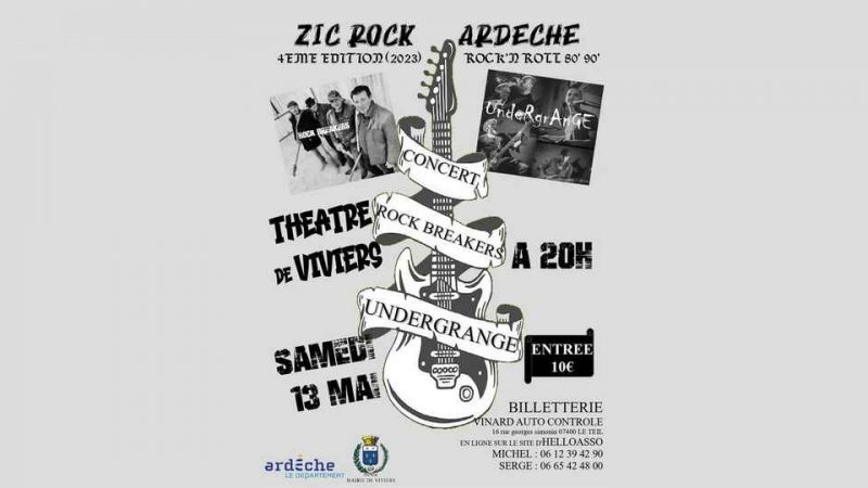 Quatrième soirée Zic&rsquo;Rock Ardèche&nbsp;: qui sera là&nbsp;?
