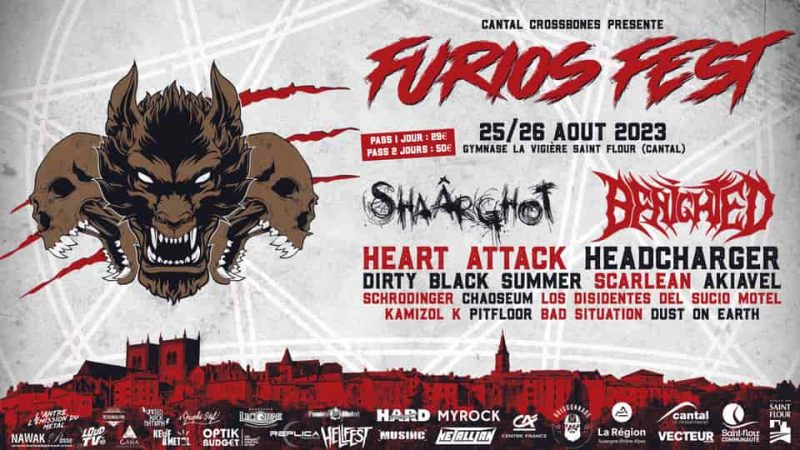 Furios Fest 3 (2023) : Programmation et Running Order