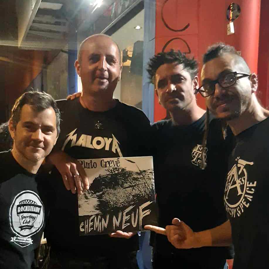 Pluto Crevé présente son nouvel album : "Chemin Neuf" au format vinyle.