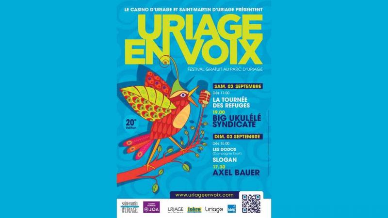 Programmation du Festival Uriage en Voix 2023