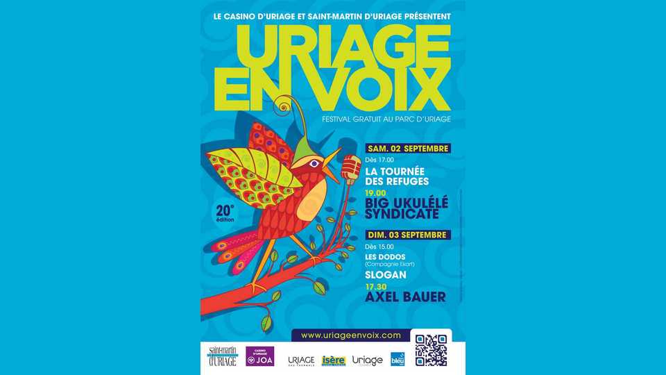 Programmation du Festival Uriage en Voix 2023