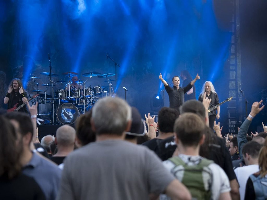 Blind Guardian au Plane'R Fest 2023 / Photo par Ralph Gopaul