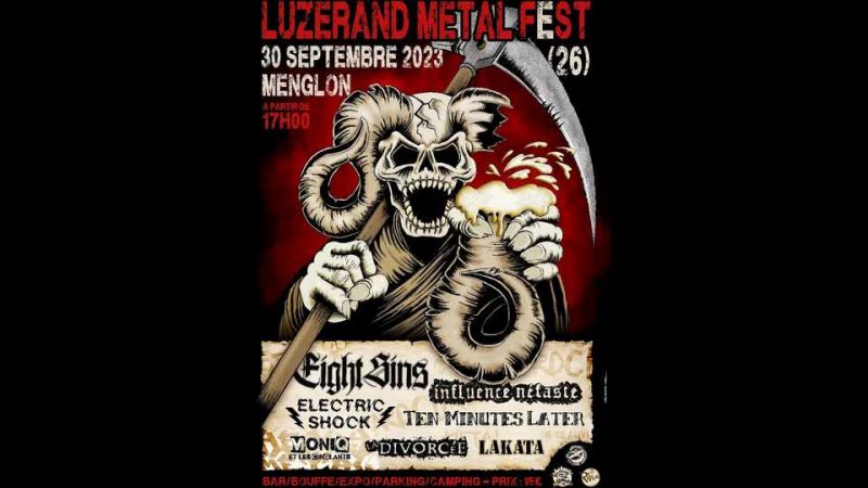 Programmation du Luzerand Metal Fest 2023