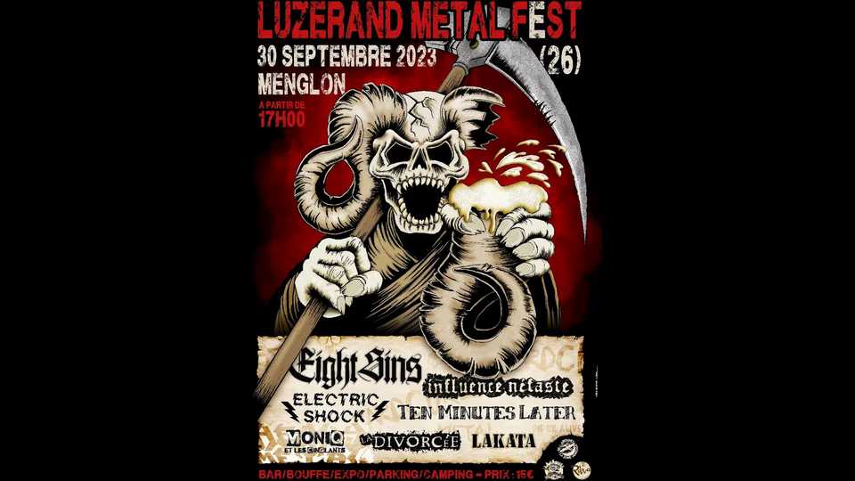Programmation du Luzerand Metal Fest 2023