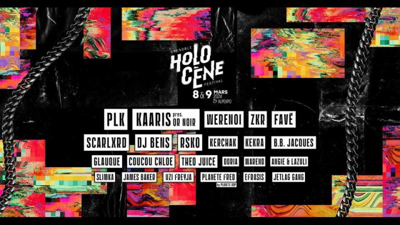 Programmation du Holocène Festival 2024
