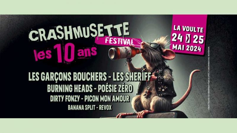 Le Crashmusette va fêter ses dix ans en 2024 : on vous en dit plus