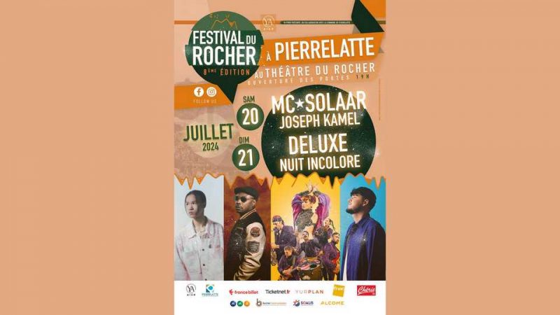 Festival du Rocher 2024 : la programmation