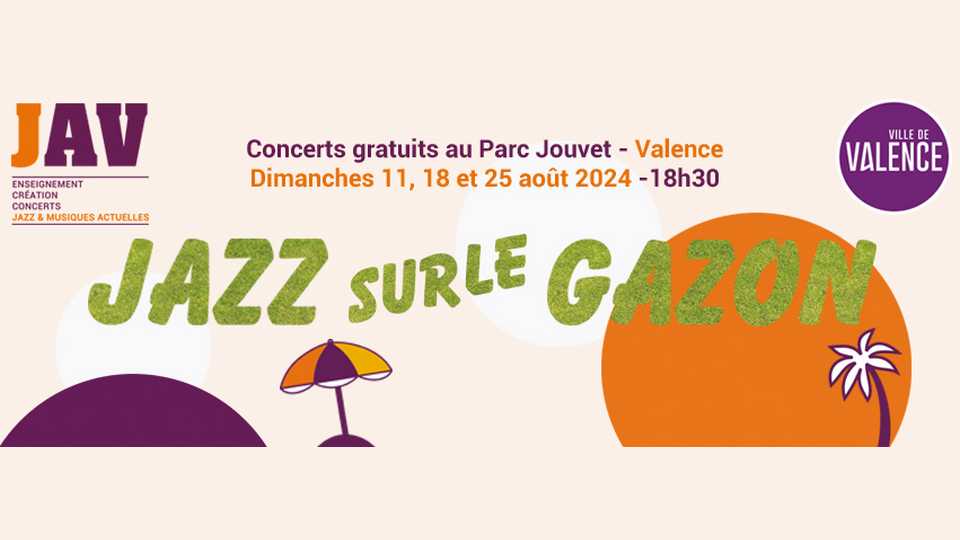 Concerts Jazz sur le Gazon 2024