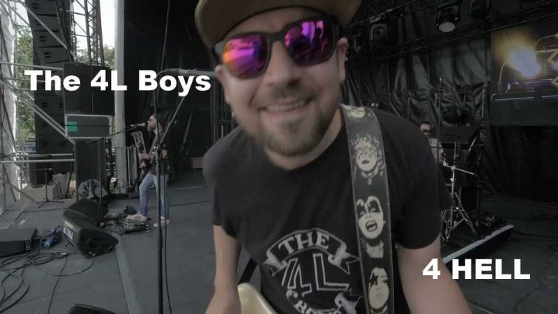 Live : The 4L Boys – 4 Hell au Festival Aluna