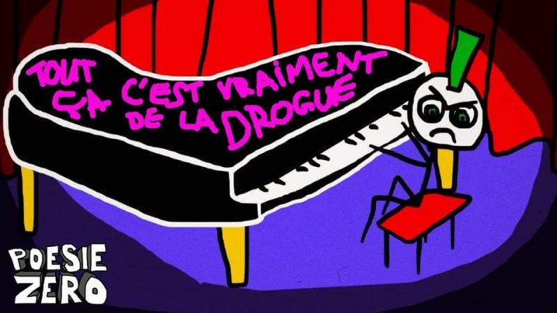 POESIE ZERO : C4EST VRAIMENT DE LA DROGUE [CLIP]