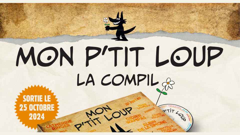 Mon P&rsquo;tit Loup : Un livre-disque pour la bonne cause