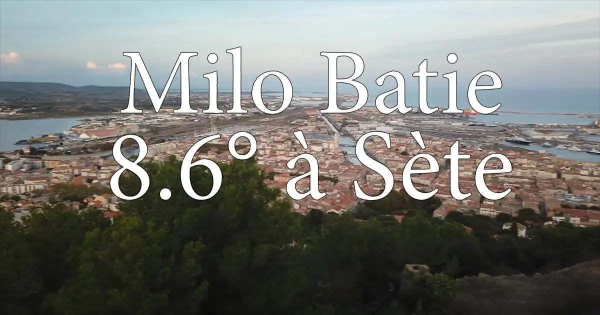 Clip : Milo Batie Afrodélique – 8.6° à Sète