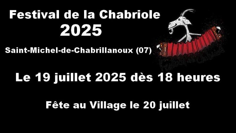 Festival de la Chabriole 2025 : la programmation !