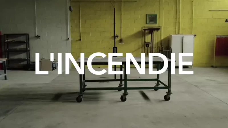 Concordski : L’incendie