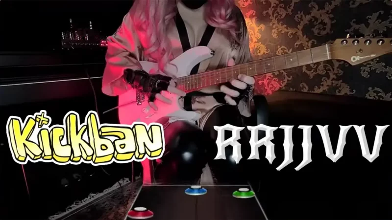 KickBan et Hellana Pandora : Rouge, Rouge, Jaune, Jaune, Vert, Vert