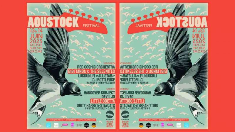 Aoustock Festival 2025 : on sait tout !